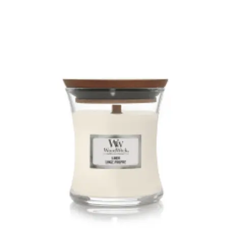 Woodwick Linen Mini Candle