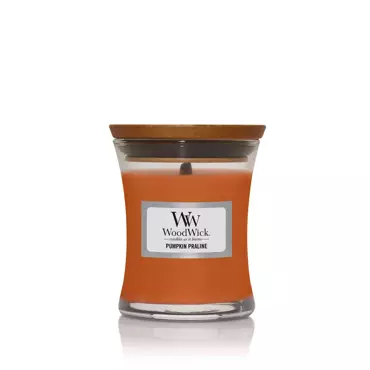 Woodwick Pumpkin Praline Mini Candle