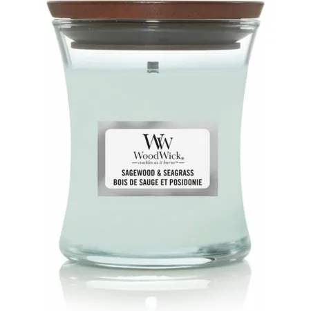 WoodWick Sagewood & Seagrass Mini Candle