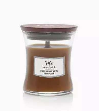 WW Stone Washed Suede Mini Candle