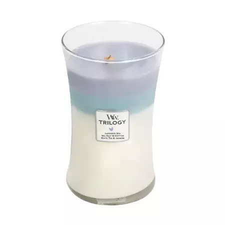 Woodwick Trilogy Calming Retreat Large Candle - afbeelding 2