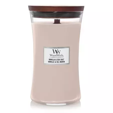 Woodwick Vanilla & Sea Salt Large Candle