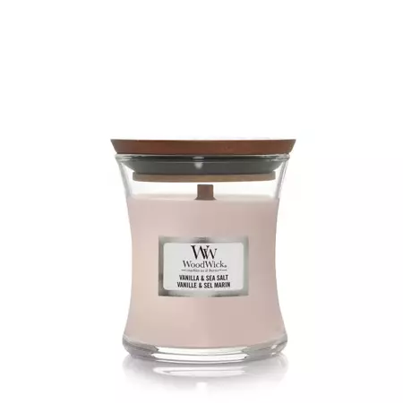 Woodwick Vanilla & Sea Salt Mini Candle