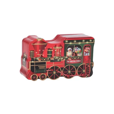 XMAS TRAIN TIN FILLED PRALINES