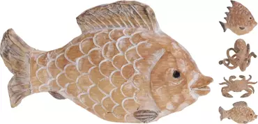 Zeedieren beeld woonaccessoire polystone