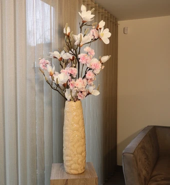 Zijden Boeket - Magnolia Blossom - afbeelding 1