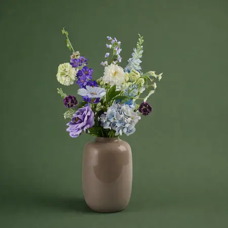 Zijden Boeket - Purple Pop - afbeelding 1