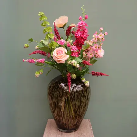 Zijden Kunstboeket Roze