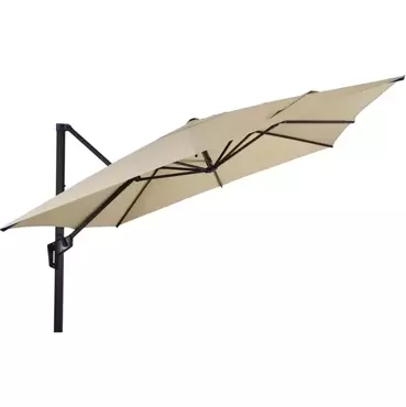 Zweefparasol Libra Vierkant 250x250cm - Ecru