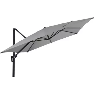 Zweefparasol Libra Vierkant 250x250cm - Grijs opstaand