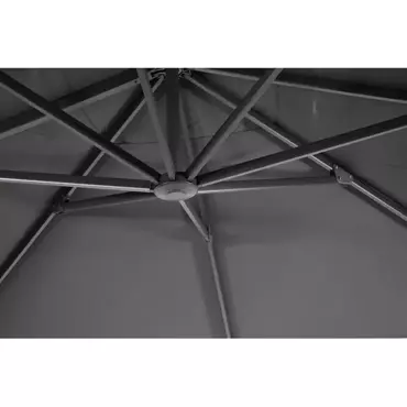Zweefparasol Virgoflex Rechthoek 300x400cm - Grijs