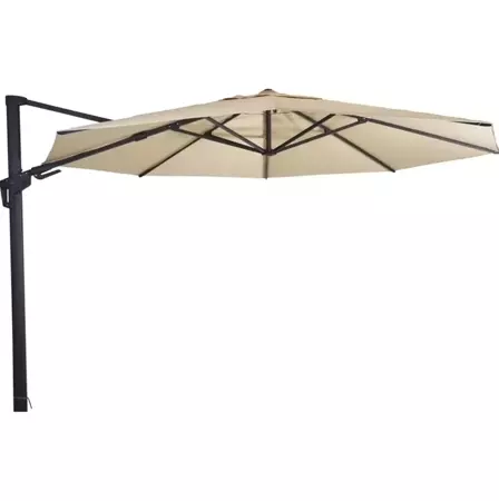 Zweefparasol Virgoflex Rond Ø3,5m - Ecru