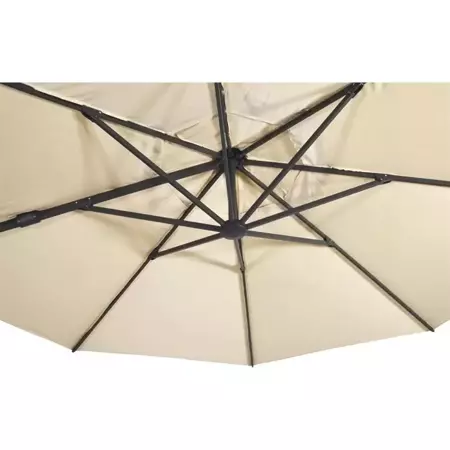 Zweefparasol Virgoflex Rond Ø3,5m - Ecru