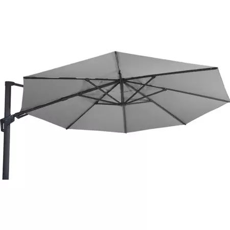 Zweefparasol Virgoflex Rond Ø3,5m - Grijs