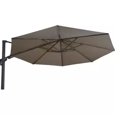 Zweefparasol Virgoflex Rond Ø3,5m - Taupe