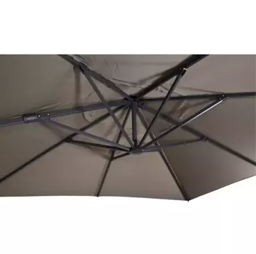 Zweefparasol Virgoflex Vierkant 3x3m - Taupe