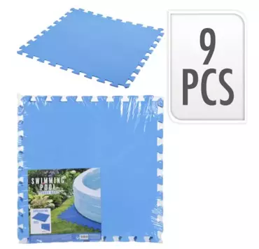 ZWEMBADTEGEL - SET VAN 9 - 50X50X0.4CM