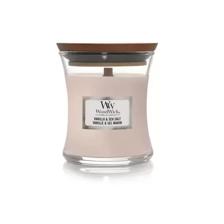 Woodwick Vanilla & Sea Salt Mini Candle